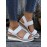 Women Double Band Slingback Espadrille Sole Sandals