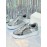 Street Plain Non-Slip Lace-Up Flat Heel Skate Shoes Split Joint