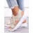 Breathable Hollow Out Lace Up Front Slip On Sports Sandals
