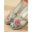 Ethnic Ethnic Slip On Flat Heel Shallow Shoes